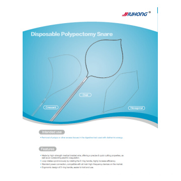 Disposable Polypectomy Oval Snares with Ce ISO Approved